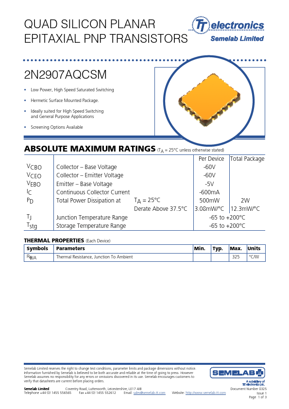 2N2907AQCSM