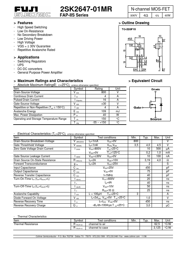 2SK2647-01