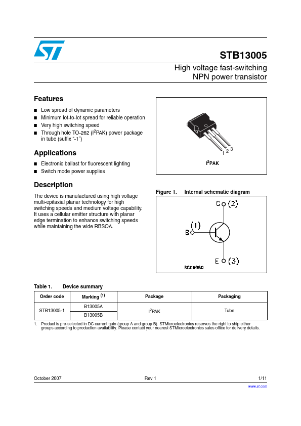 STB13005-1