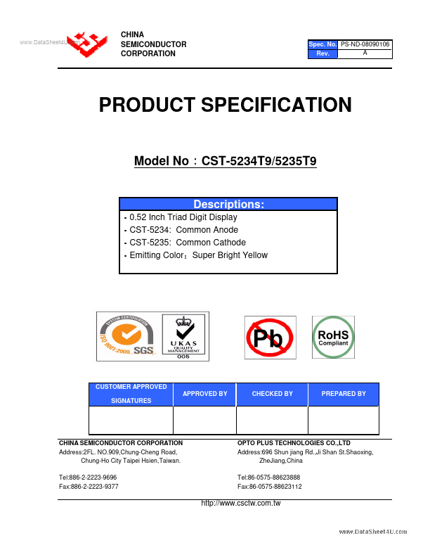 CST-5234T9