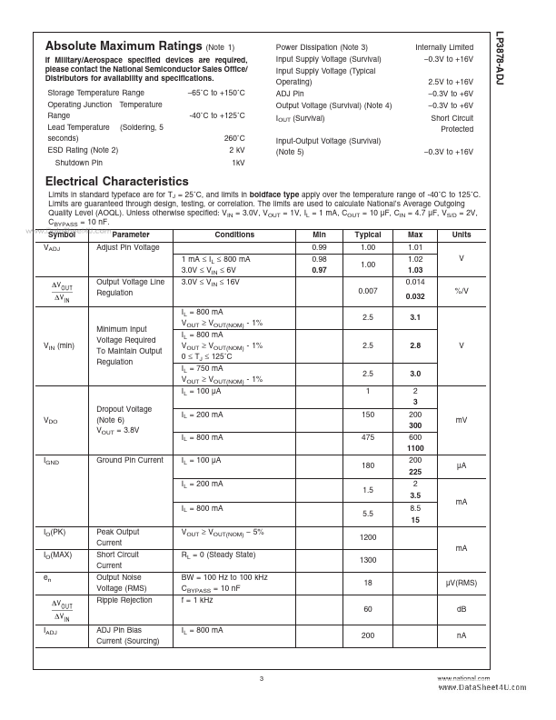 LP3878-ADJ