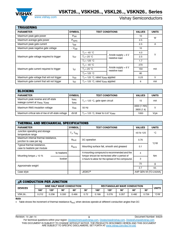 VSKT26-14S90P