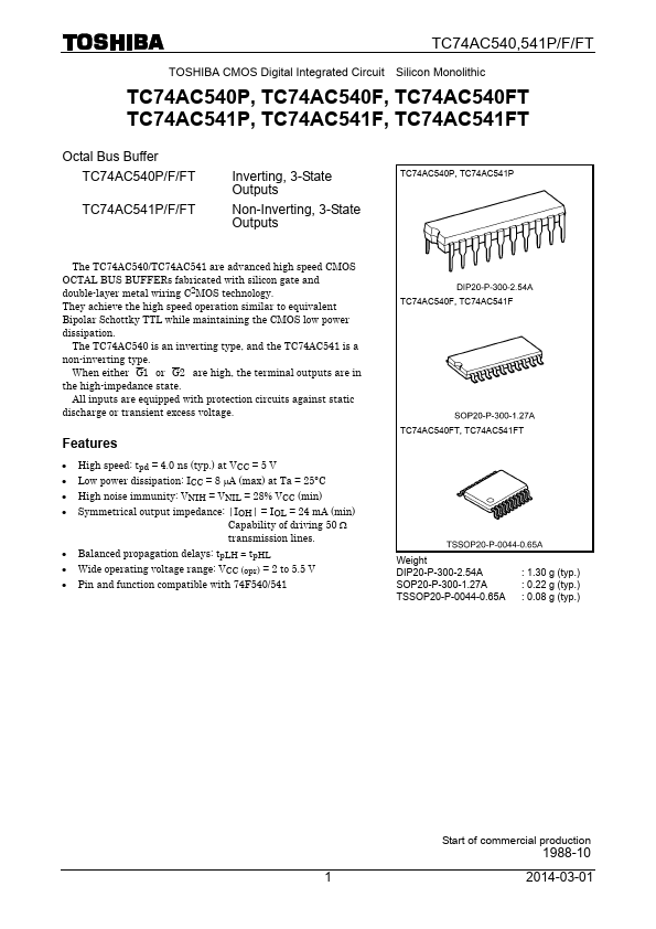 TC74AC541F