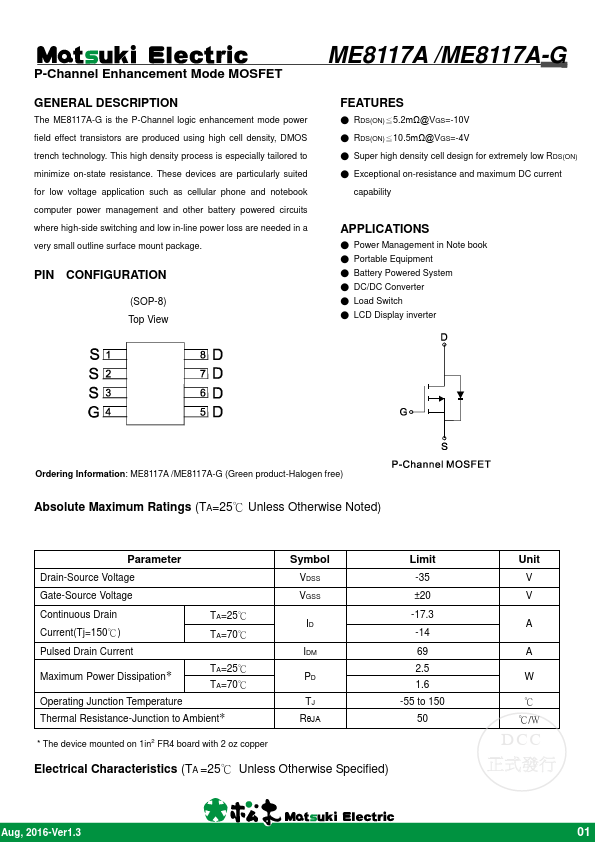 ME8117A