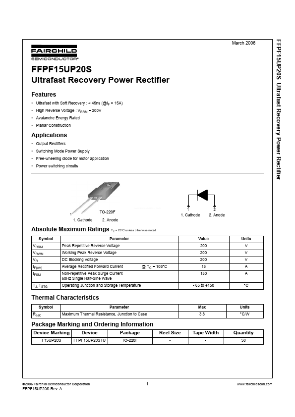 FFPF15UP20S