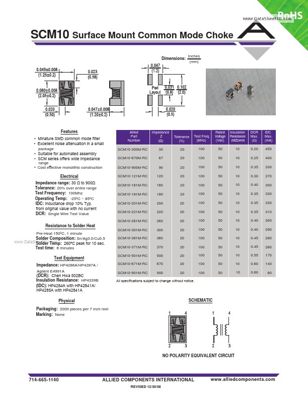 SCM10-300M-RC