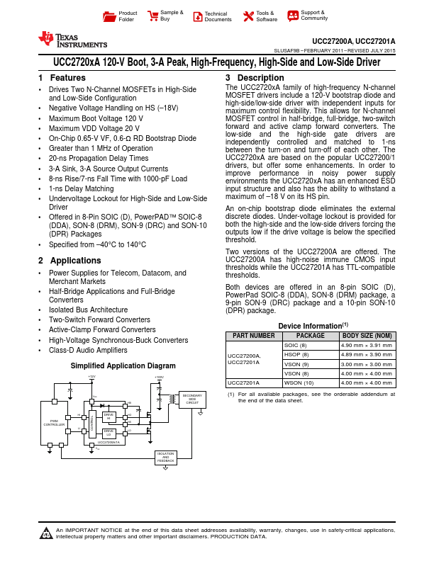 UCC27200A