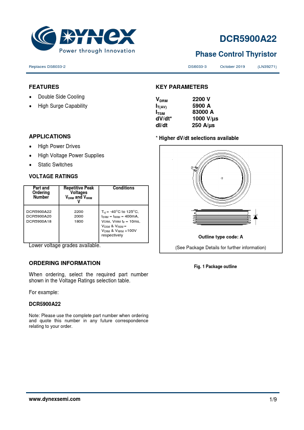 DCR5900A22