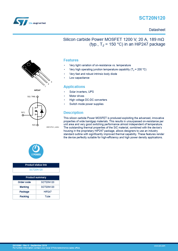 SCT20N120