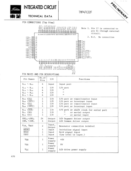 TMP47C22F