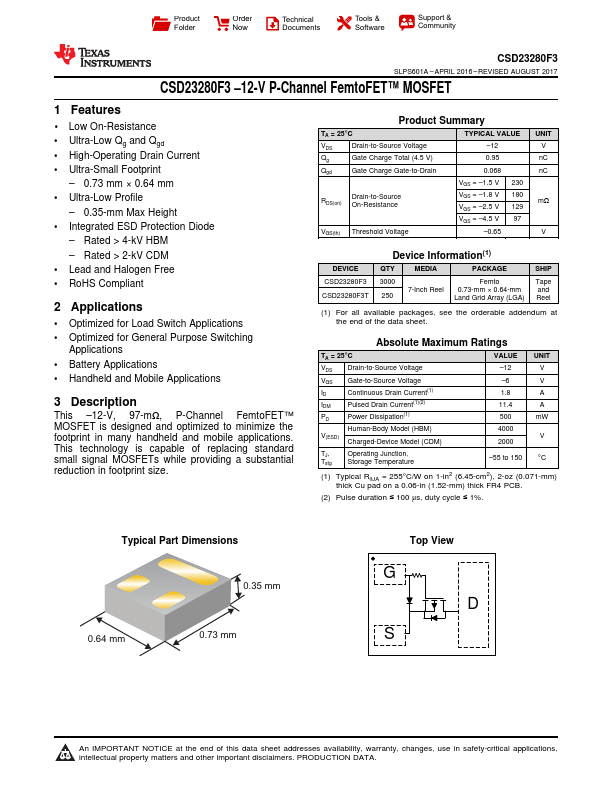 CSD23280F3