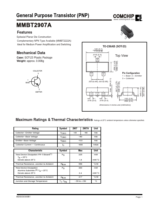 MMBT2907A