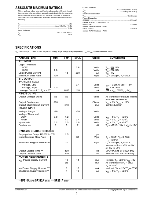 SP312A