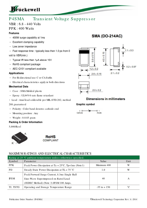 P4SMA91A