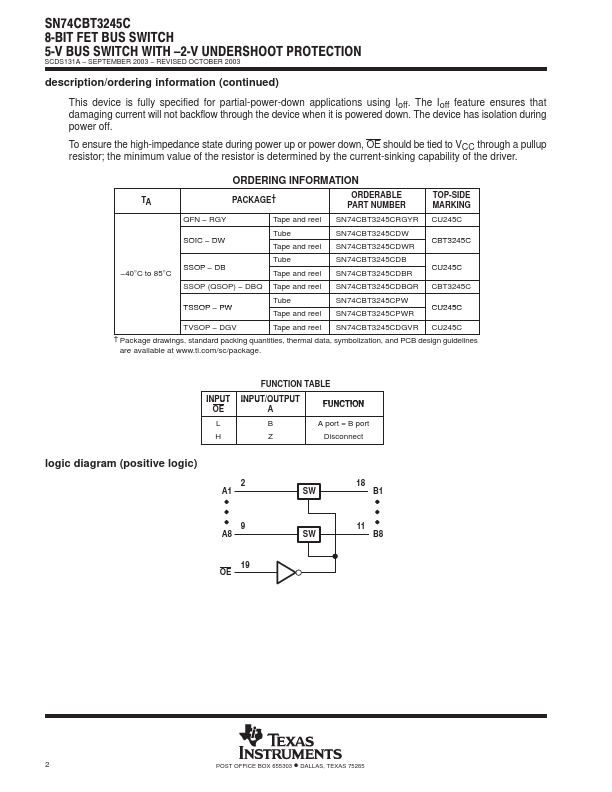 SN74CBT3245C