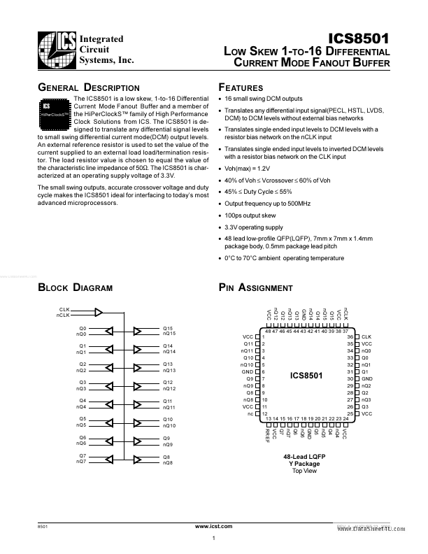 ICS8501