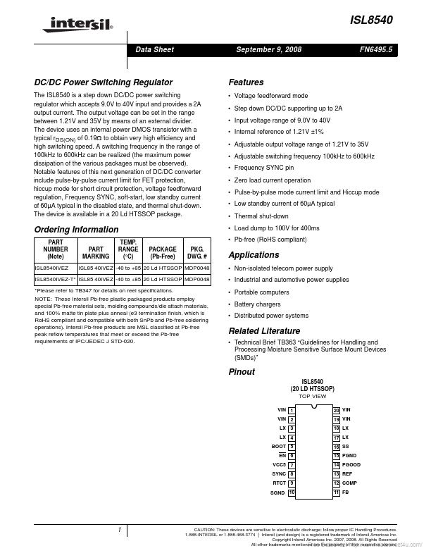 ISL8540