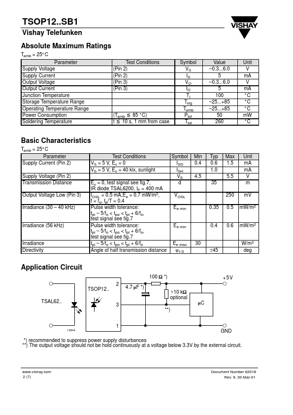 TSOP1256SB1