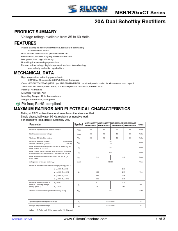 MBR2050CT