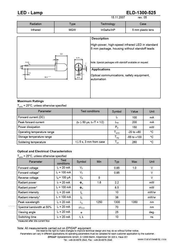 ELD-1300-525