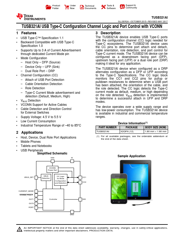 TUSB321AI