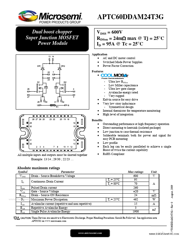 APTC60DDAM24T3G