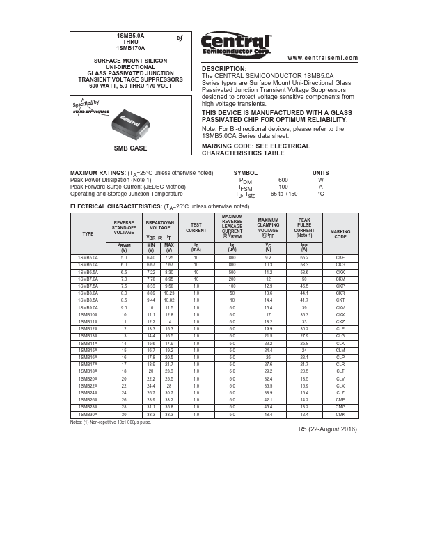 1SMB160A