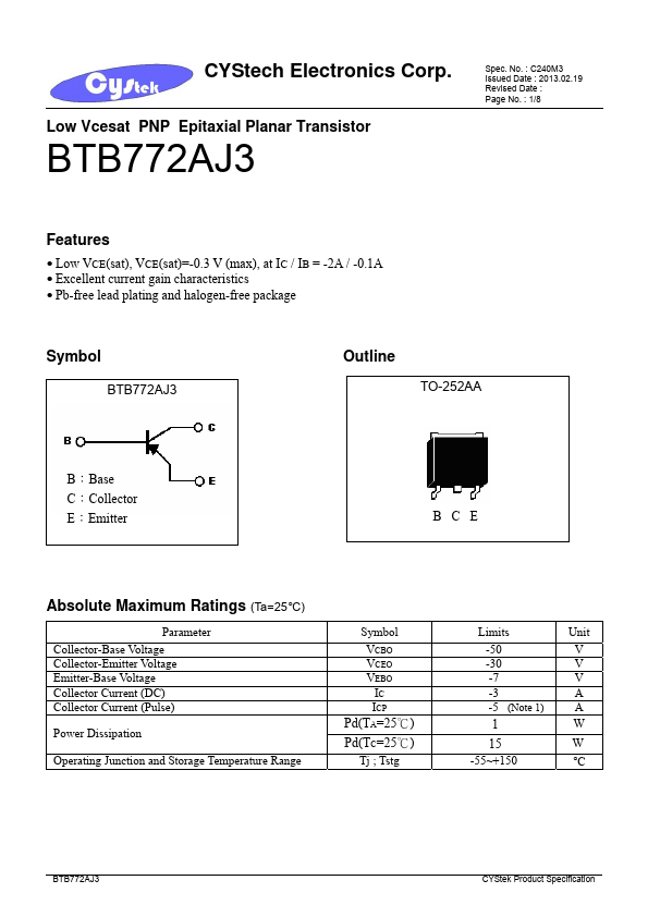 BTB772AJ3