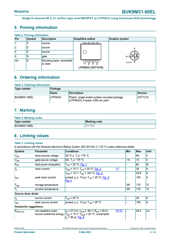 BUK9M31-60EL