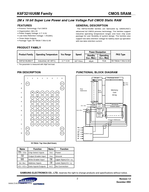 K6F3216U6M