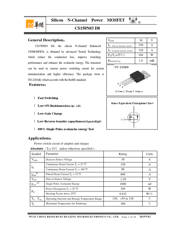 CS150N03D8