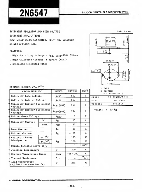 2N6547