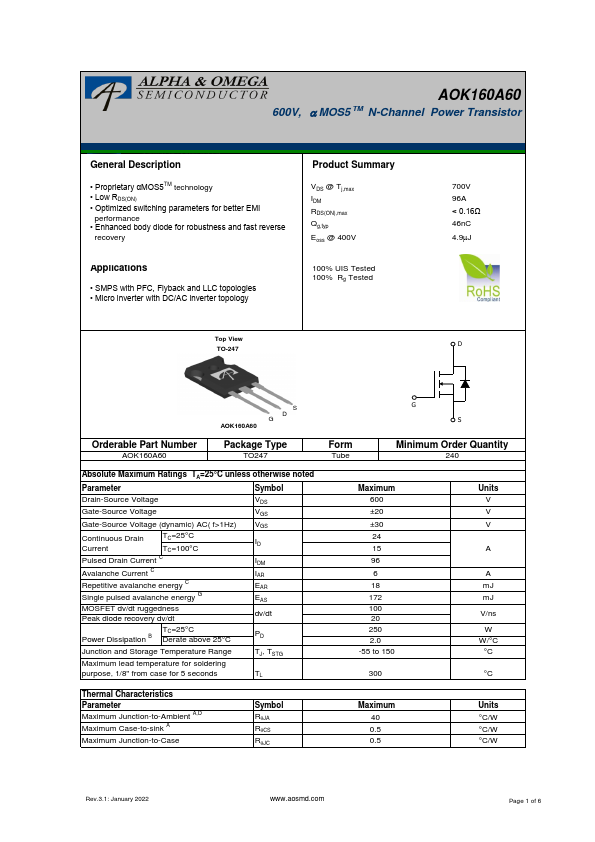 AOK160A60