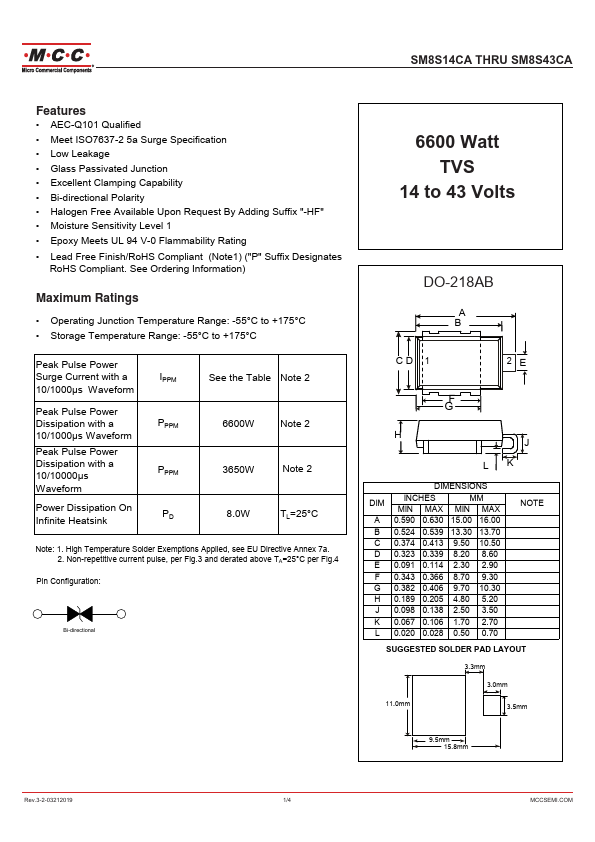 SM8S15CA