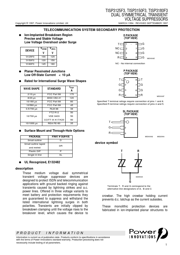 TISP3180F3