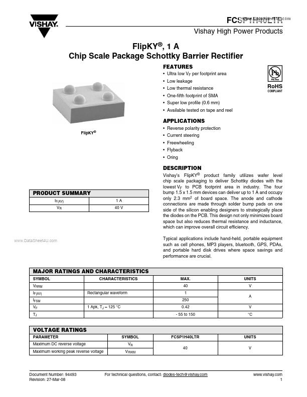 FCSP1H40LTR