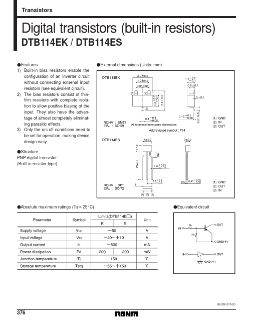 DTB114ES