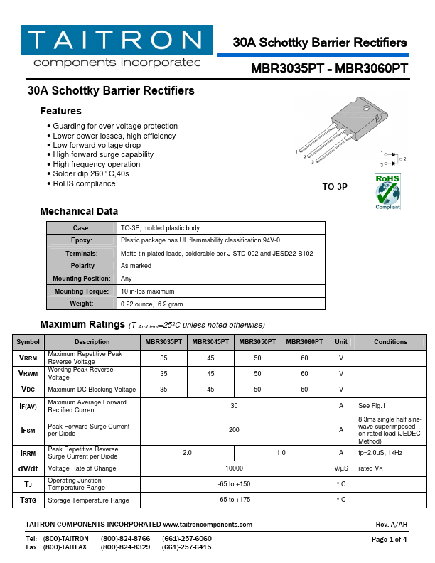 MBR3035PT