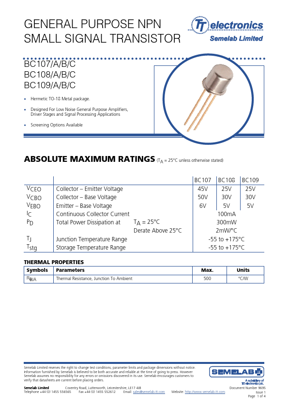 BC107B