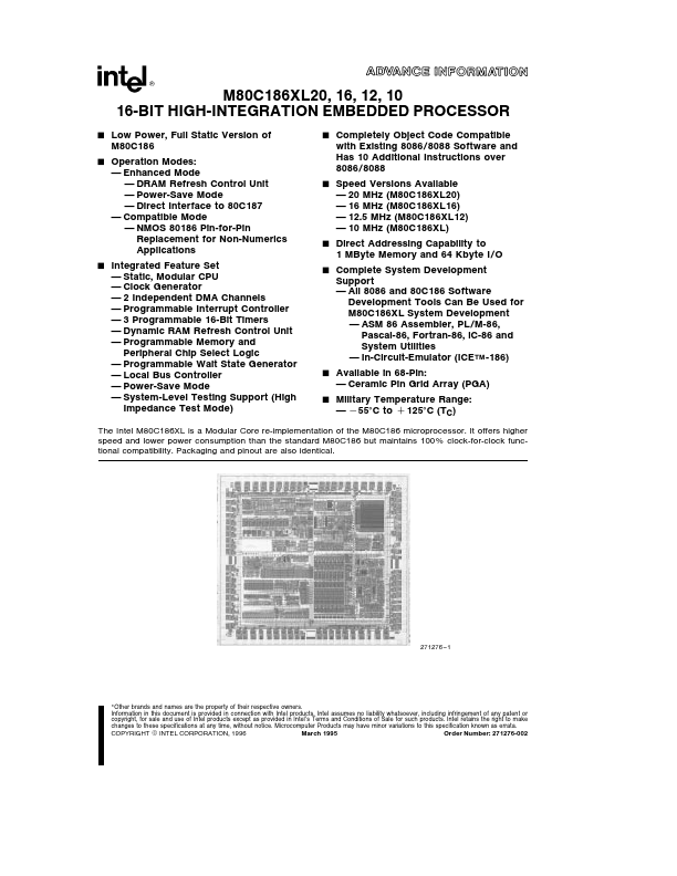 M80C186XL20