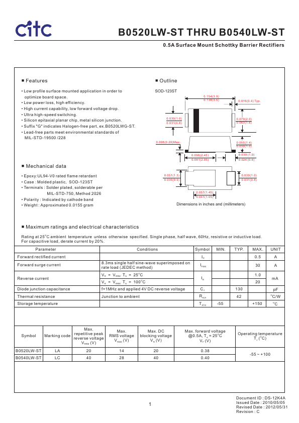 B0540LW-ST