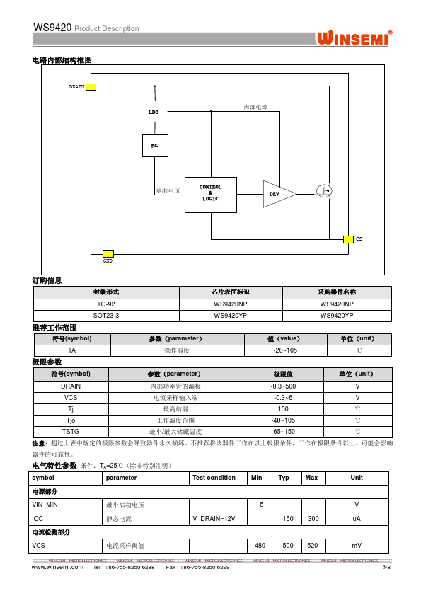 WS9420