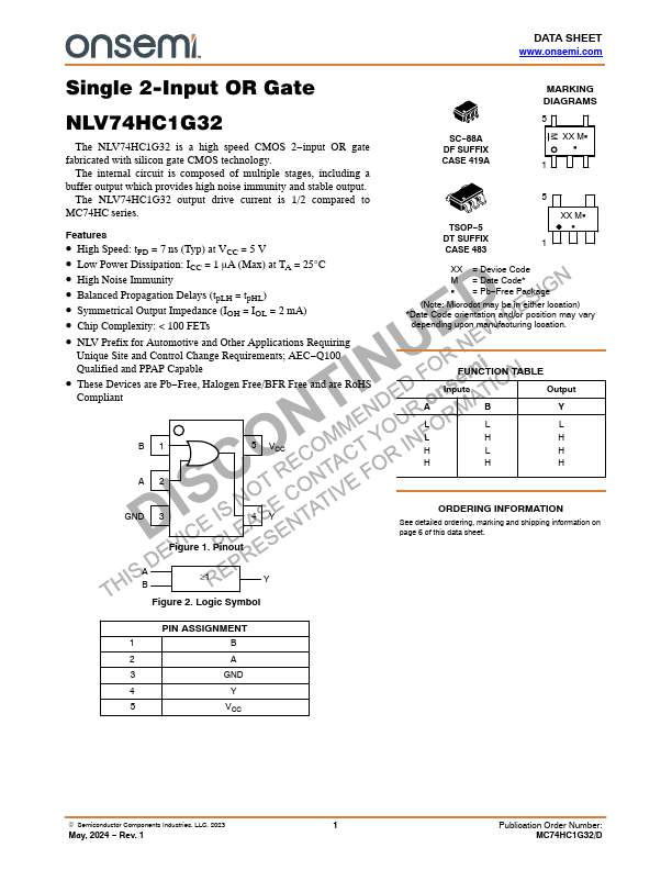 NLV74HC1G32