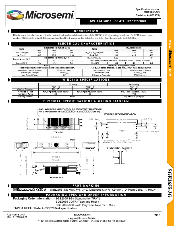 SGE2655-3G