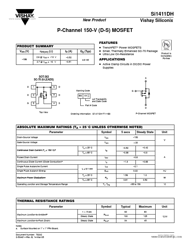 SI1411DH