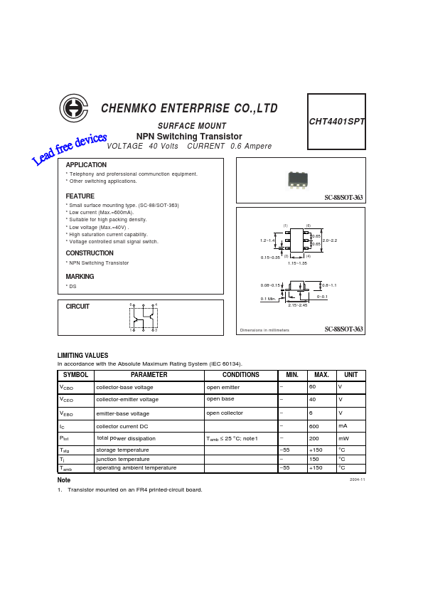 CHT4401SPT