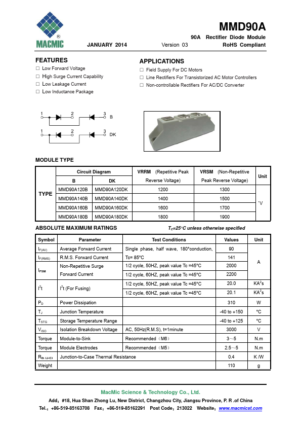 MMD90A120DK