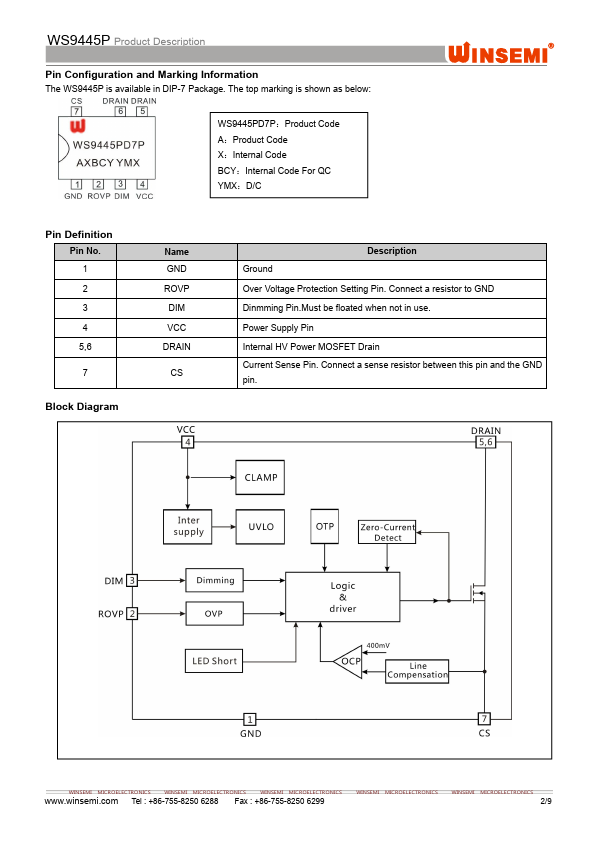 WS9445P