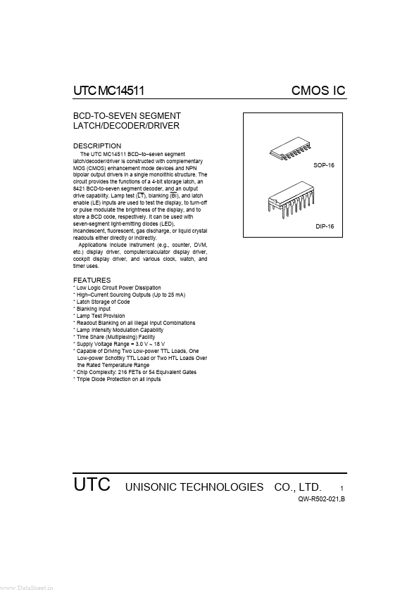 UTCMC14511