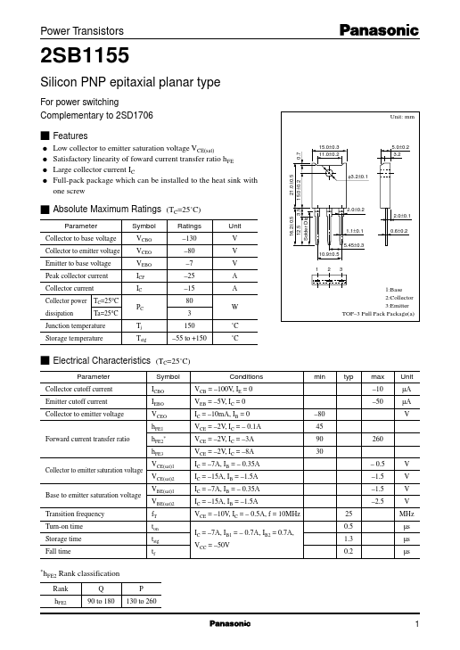 2SB1155